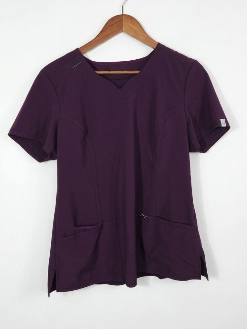 Cherokee Infinity purple scrub top